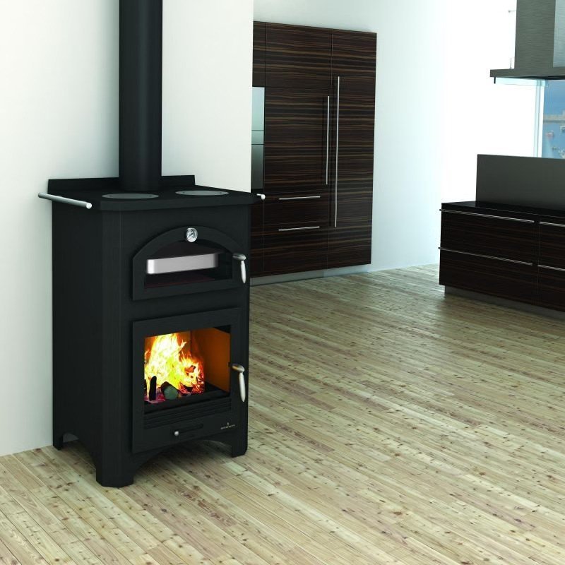Stufa a legna con forno Bronpi Monza – 14 kW – Bild 2