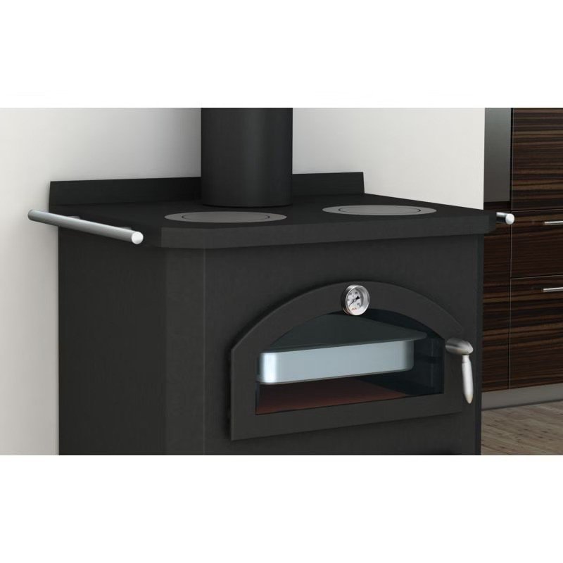 Stufa a legna con forno Bronpi Monza – 14 kW – Bild 3