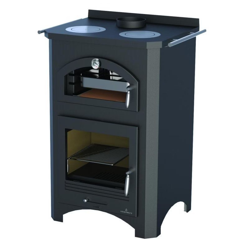 Stufa a legna con forno Bronpi Monza – 14 kW – Bild 5