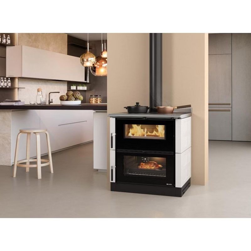 Estufa de leña La Nordica Verona XXL Maiolica – 7 kW – Bild 2